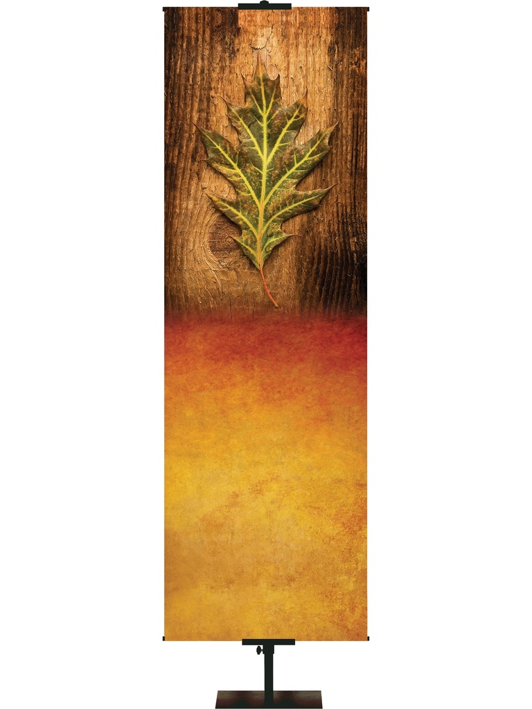 Custom Banner Colors of Autumn His Love Endures