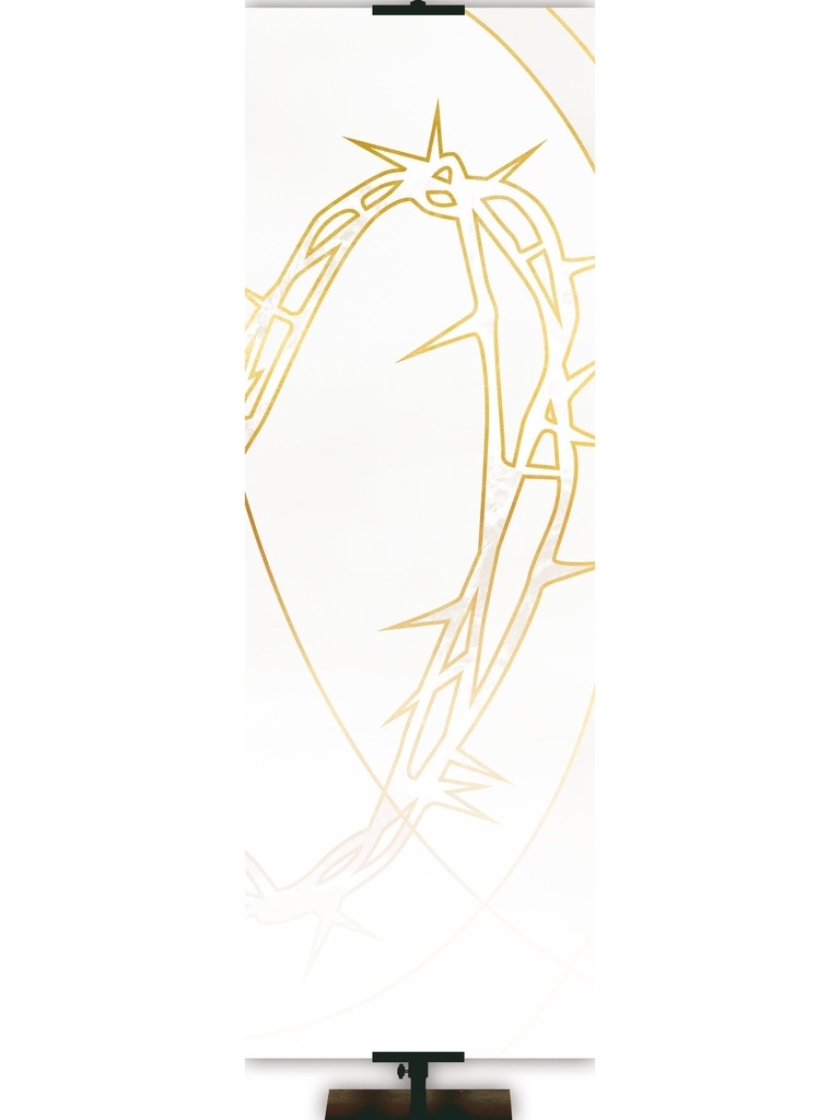 Custom Banner Colors of the Liturgy Crown of Thorns
