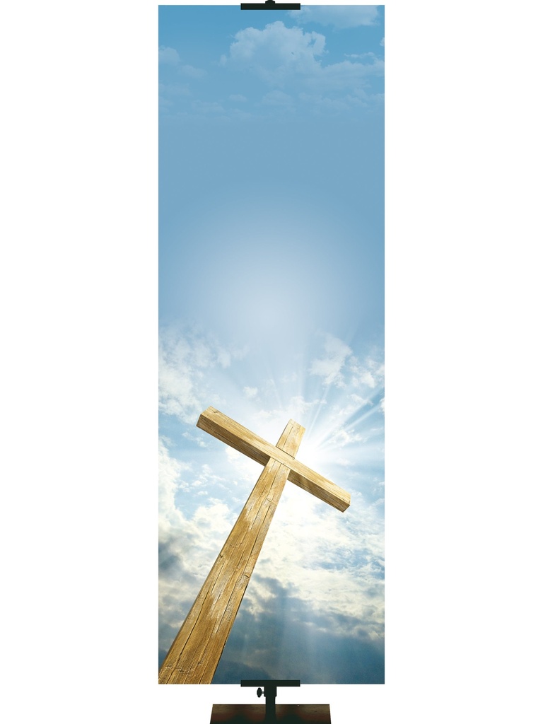 Custom Banner Economical Promise of Easter I Am the Resurrection