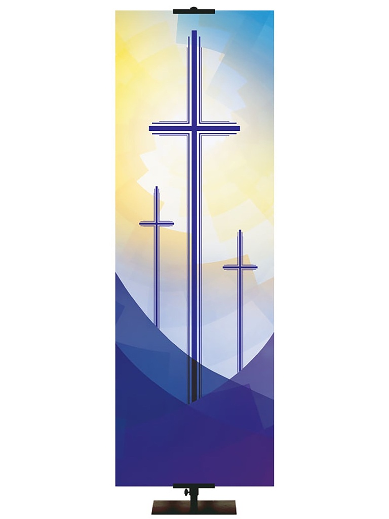 Custom Banner Enduring Symbols of Easter He Has Risen
