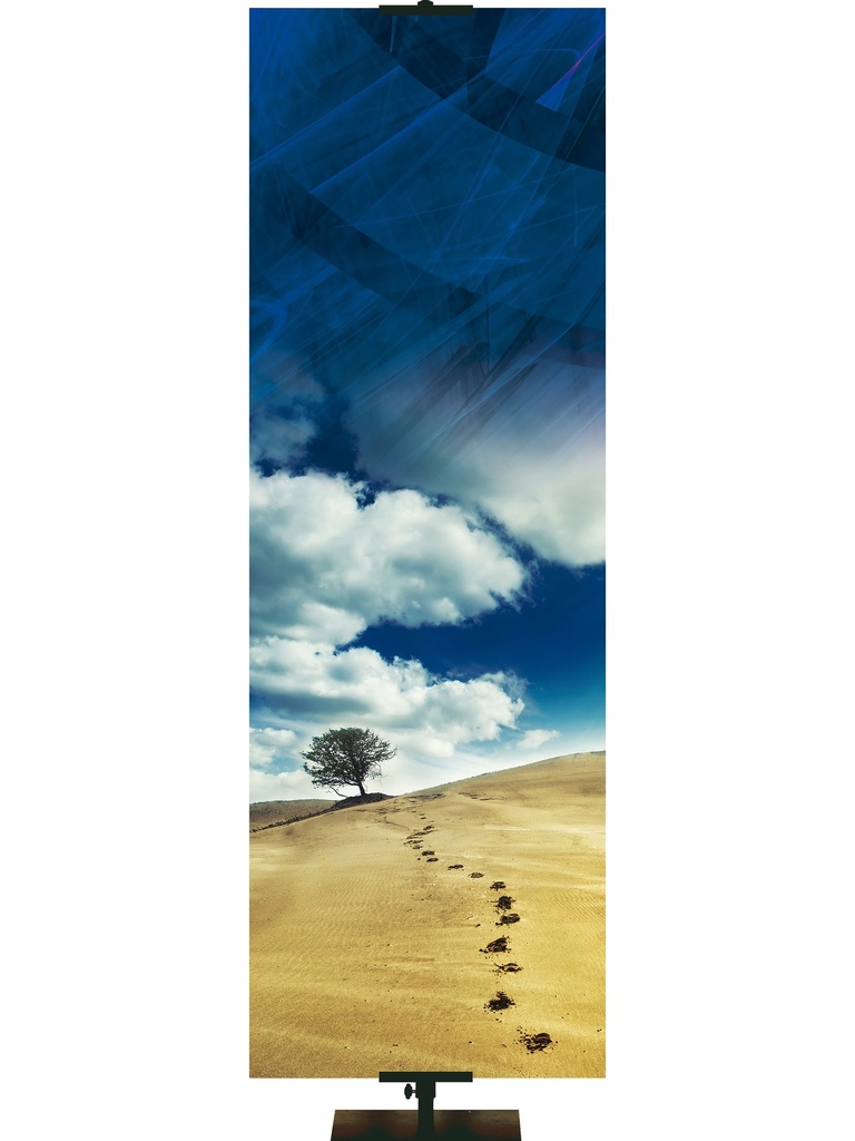 Custom Banner In His Service Walk Humbly