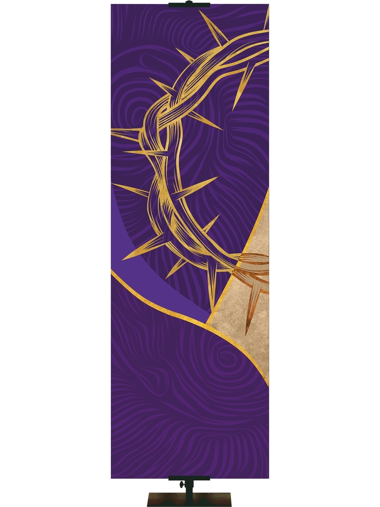 Custom Banner Shimmering Easter It Is Finished