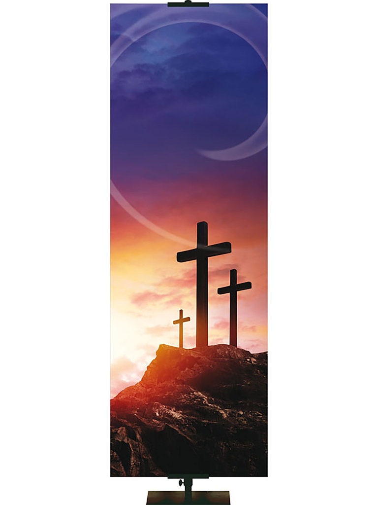 Custom Banner The Old Rugged Cross It Is Finished