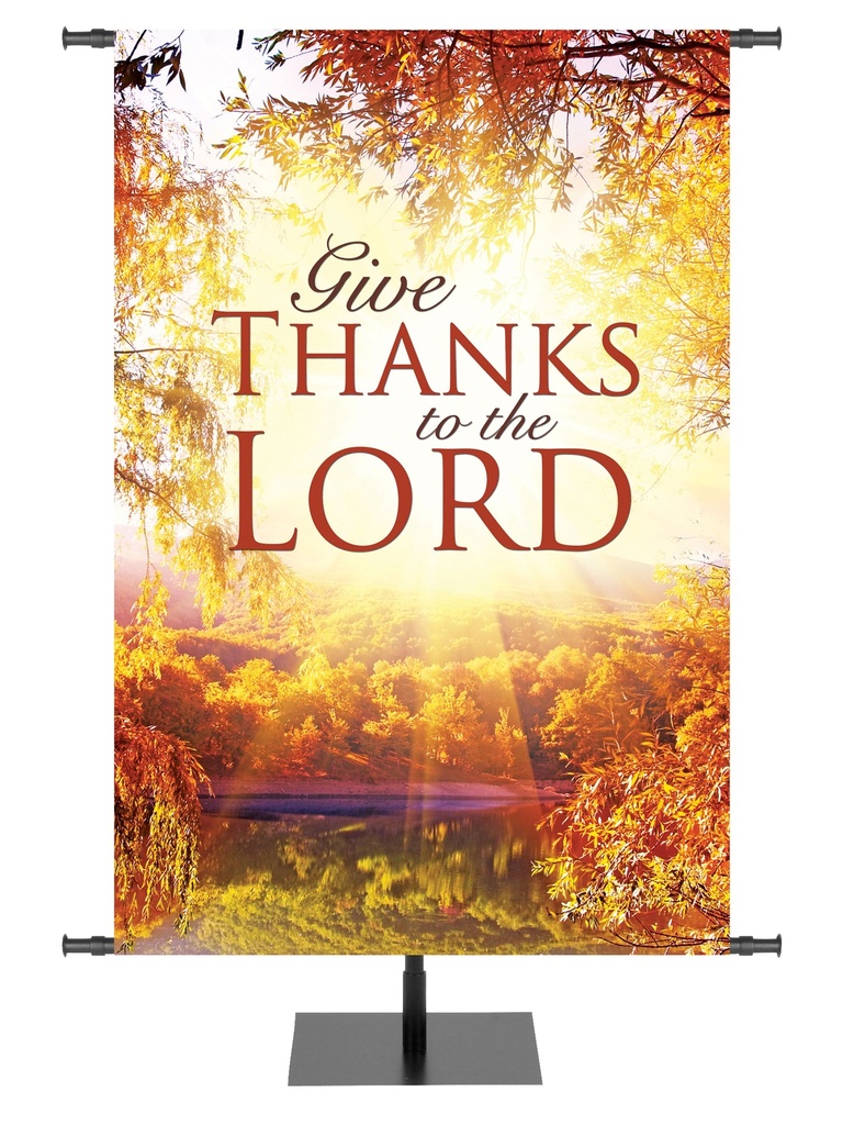 Expressions of Gratitude Background Style B Give Thanks to the Lord