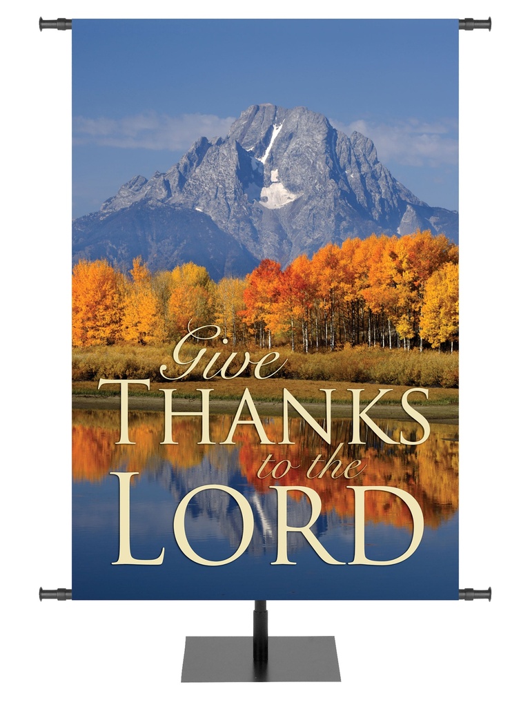 Expressions of Gratitude Background Style C Give Thanks to the Lord