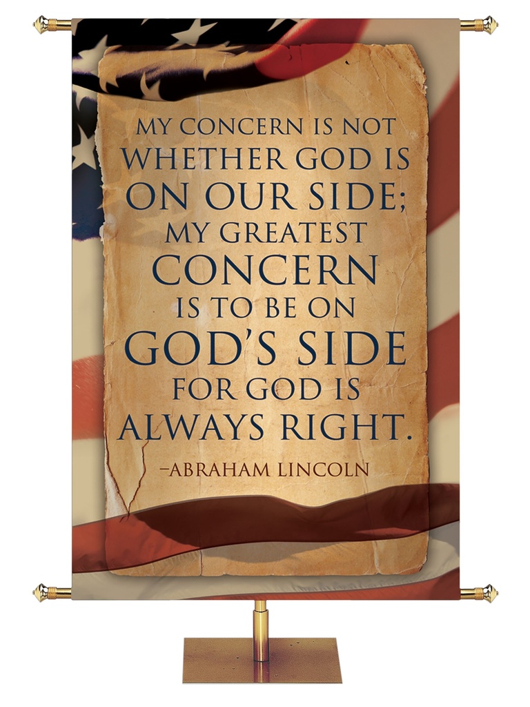 Patriotic Be on God's Side