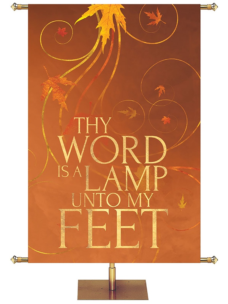 Shimmering Autumn Thy Word Is A Lamp