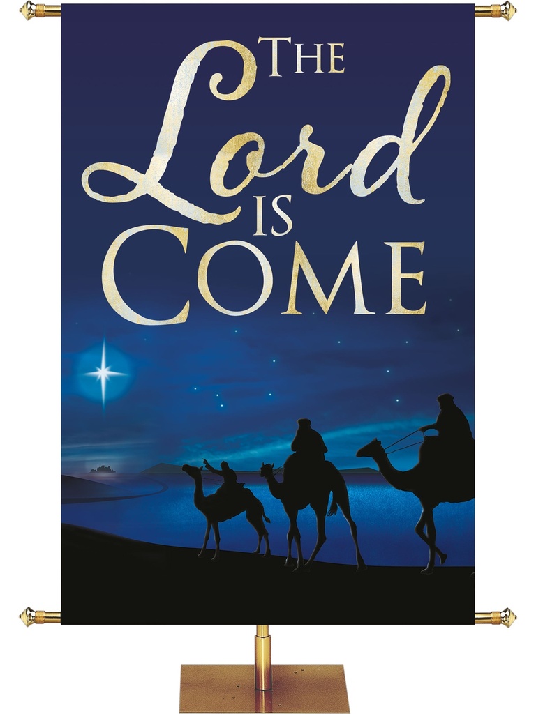 Silent Night Silhouettes Lord Is Come