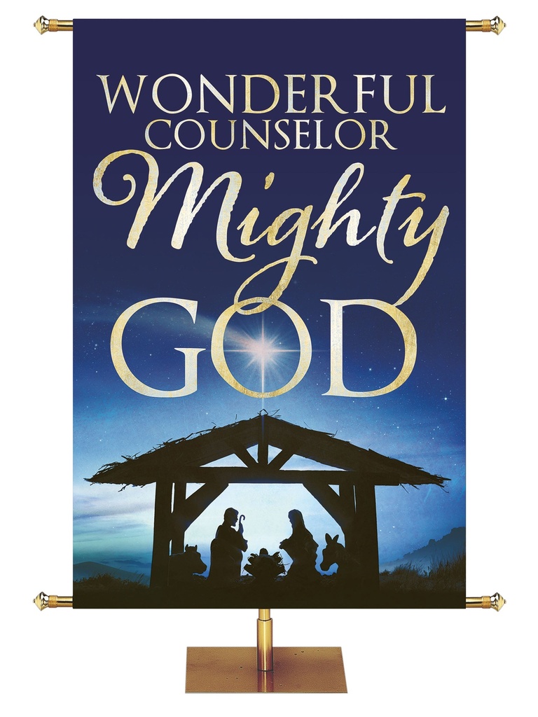 Silent Night Silhouettes Mighty God