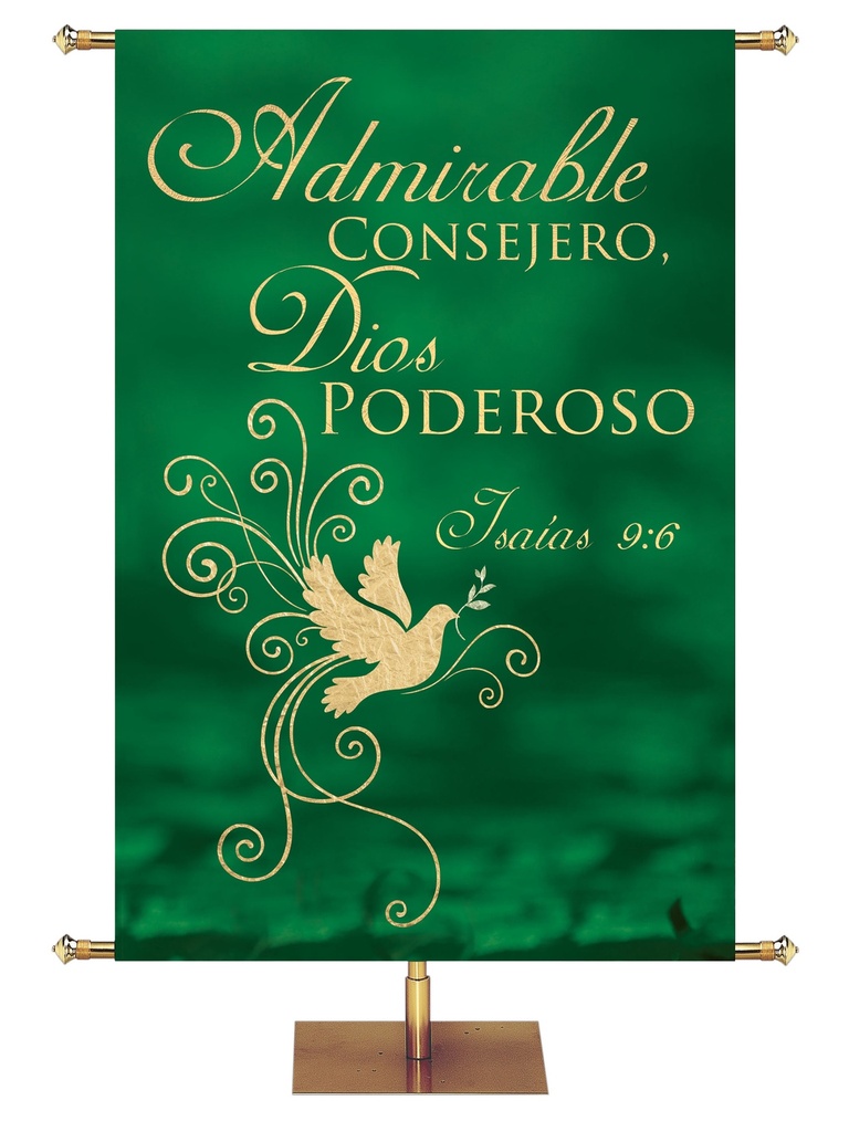 Spanish Christmas Foil Wonderful Counselor