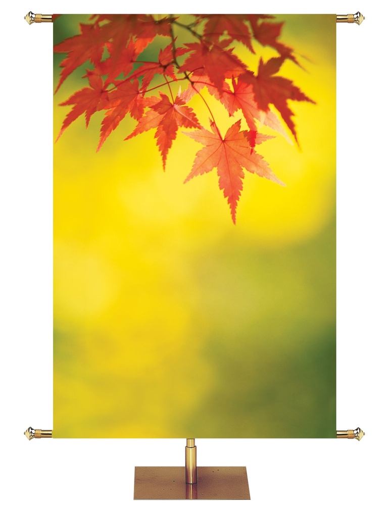 Custom Banner Contemporary Fall & Thanksgiving Give Thanks To The Lord Design 2