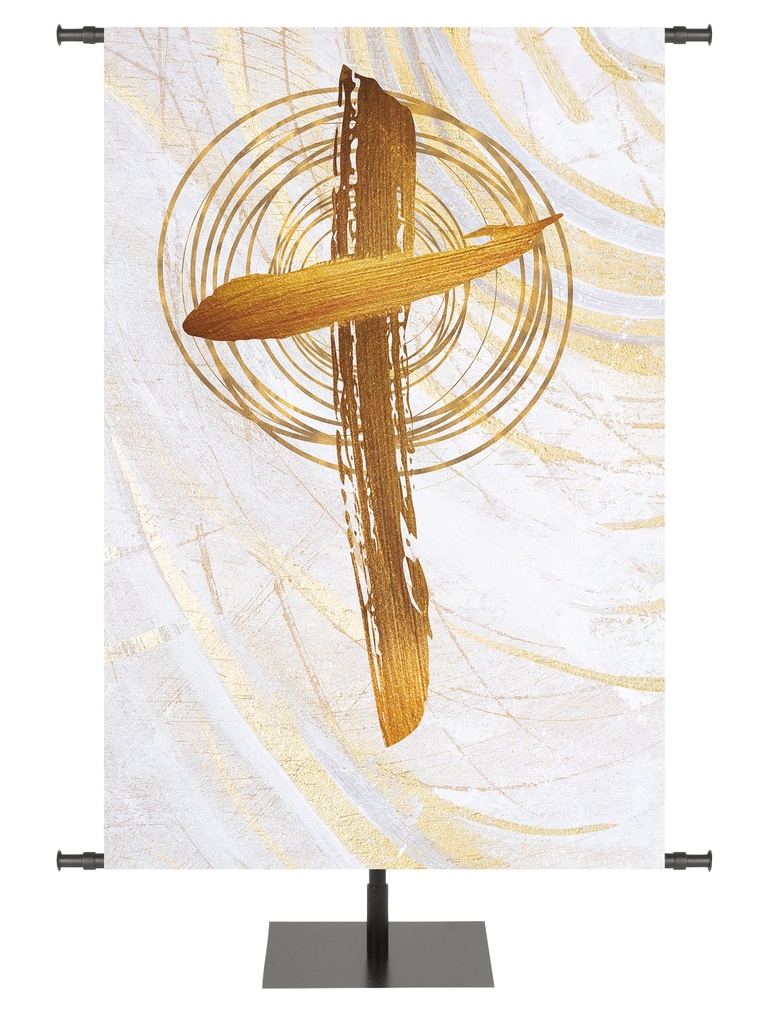 Custom Banner Echoes of Easter He Is Risen