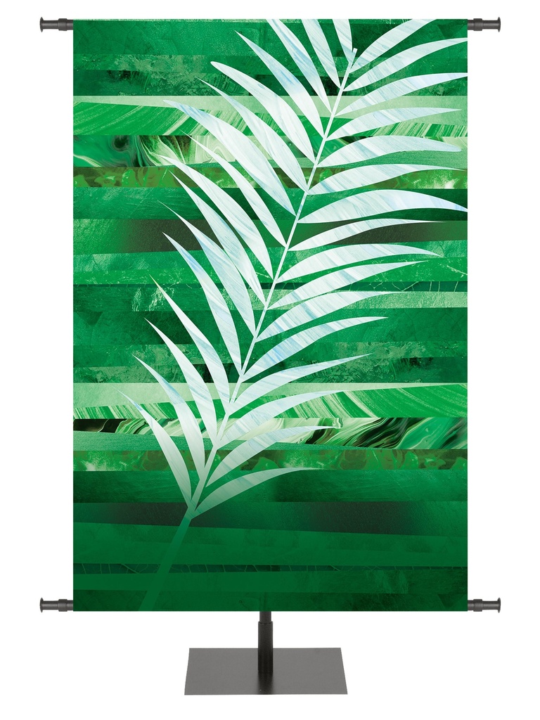 Custom Banner Redeeming Love Palm Left