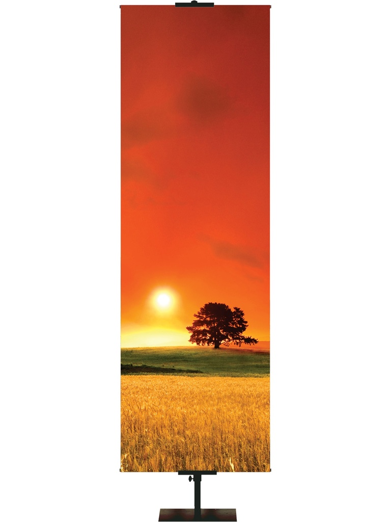 Custom Banner Words of Hope The Lord is My Light