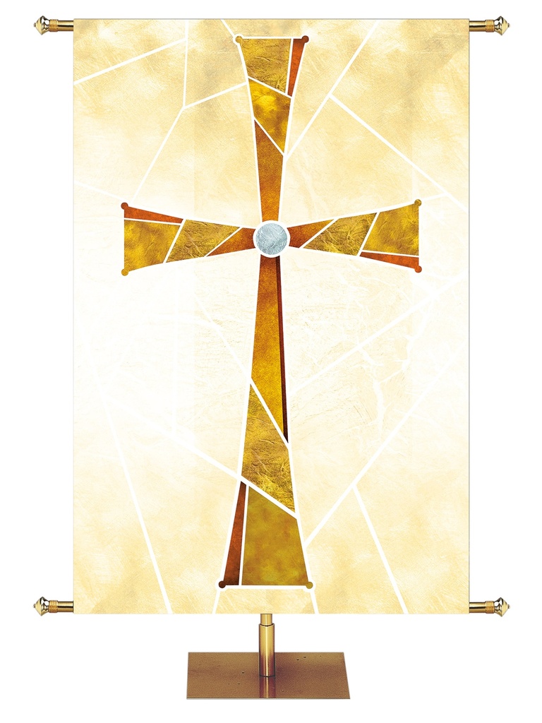 Eternal Emblems of Easter Cross Left Symbol