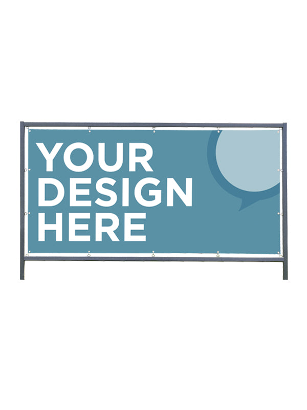[CUS-IMP] Custom Outdoor Banner for Frame Display (6 ft x 3 ft, Single Sided)
