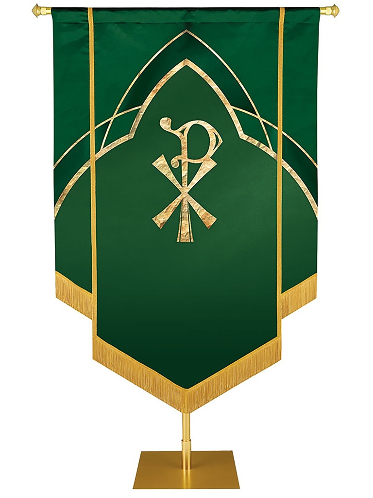 Custom Banner Eternal Emblems of Faith Embellished Be Still and Know