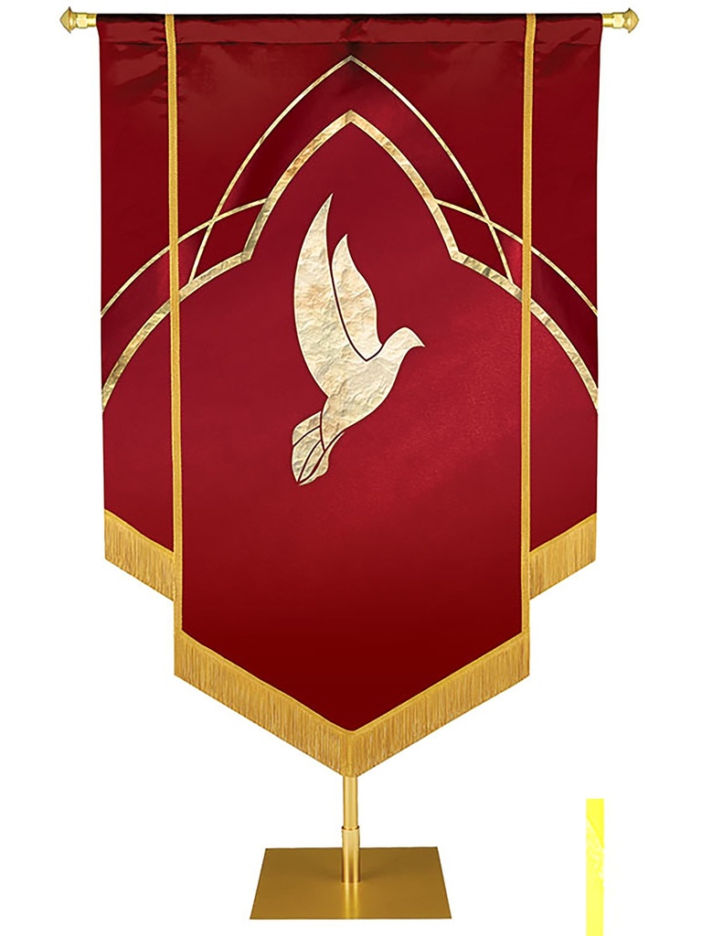 Custom Banner Eternal Emblems of Faith Embellished Filled with the Spirit