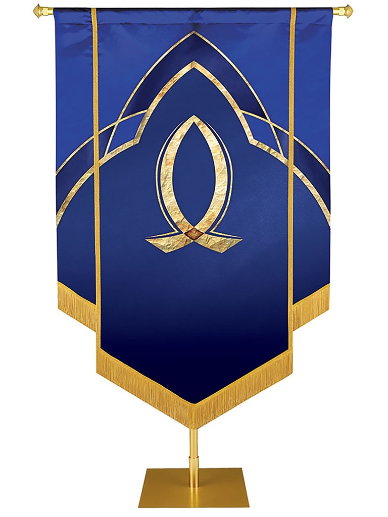 Custom Banner Eternal Emblems of Faith Embellished Go and Make Desciples