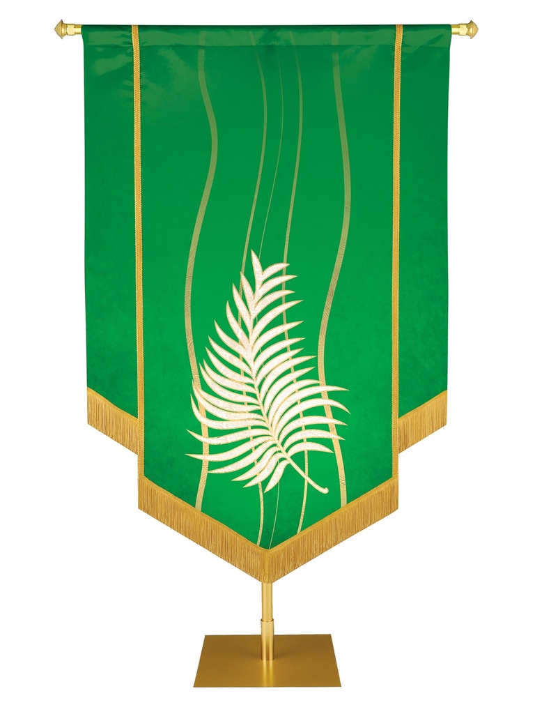 Custom Banner Experiencing God Embellished Palm Left