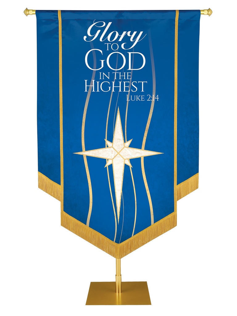 Experiencing God Star, Glory to God Embellished Banner