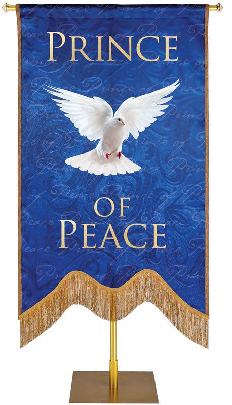 Names of Christ M-Shape Prince of Peace Embellished Banner