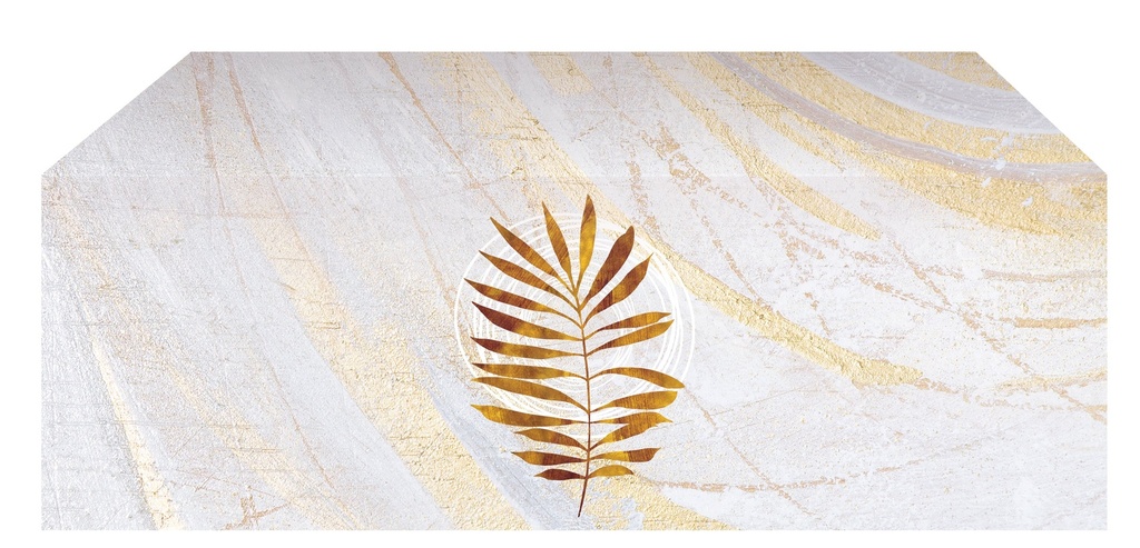 Echoes of Easter Palm Leaf Altar Frontal Cloth