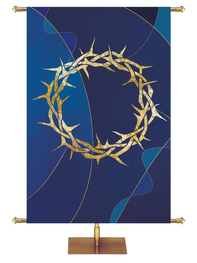 Custom Banner Symbols of Worship Crown of Thorns