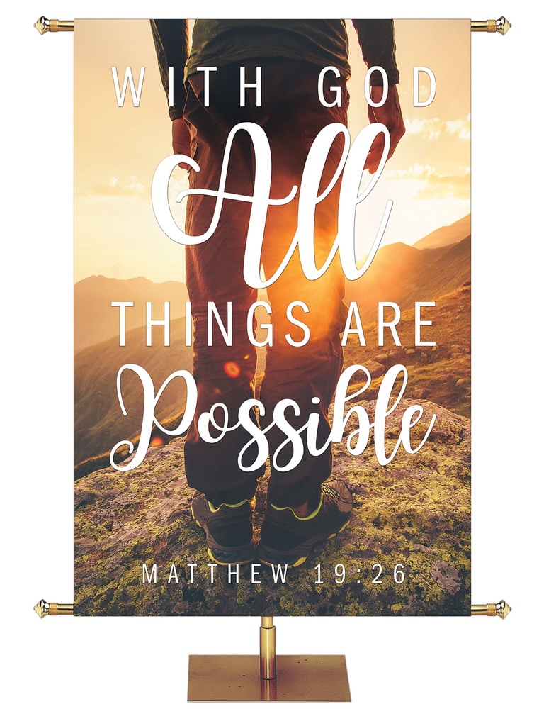 Irregular Inspiration in Christ With God All Things Are Possible
