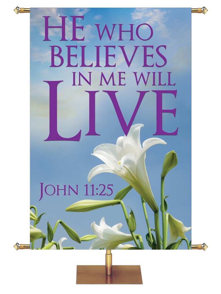Irregular Contemporary Easter He Who Believes