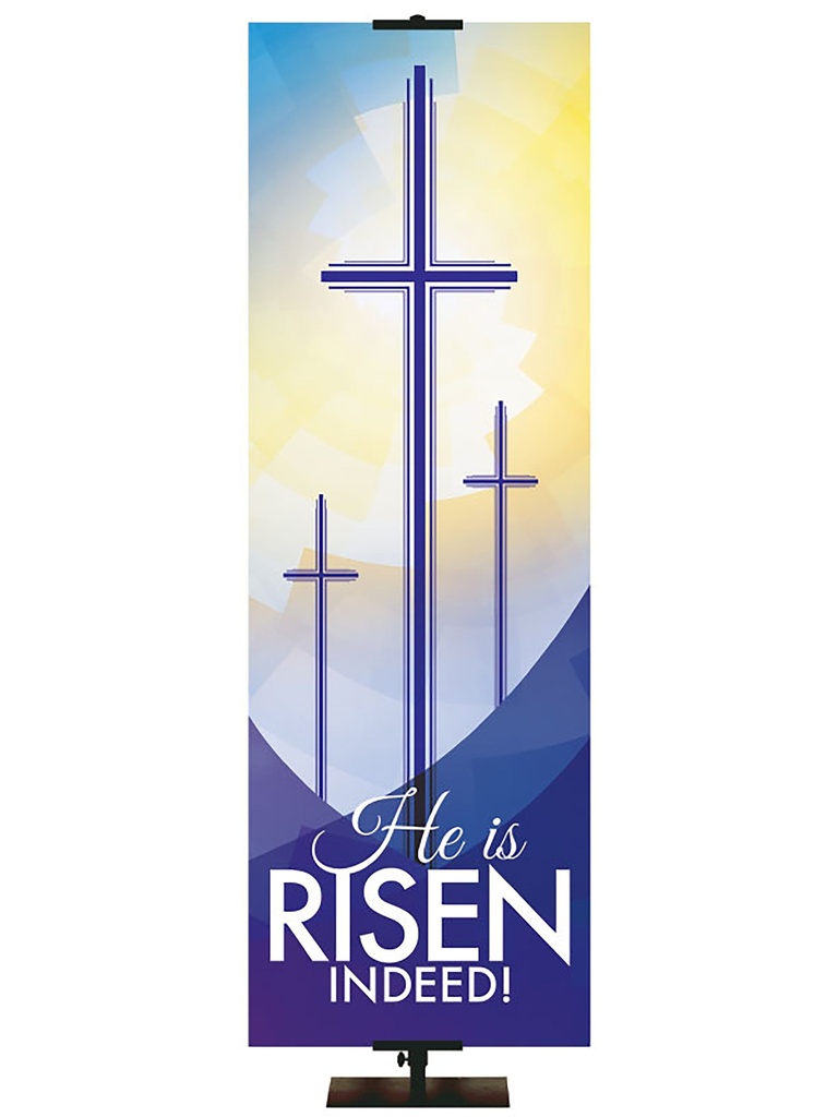 Irregular Enduring Symbols of Easter He Is Risen Indeed