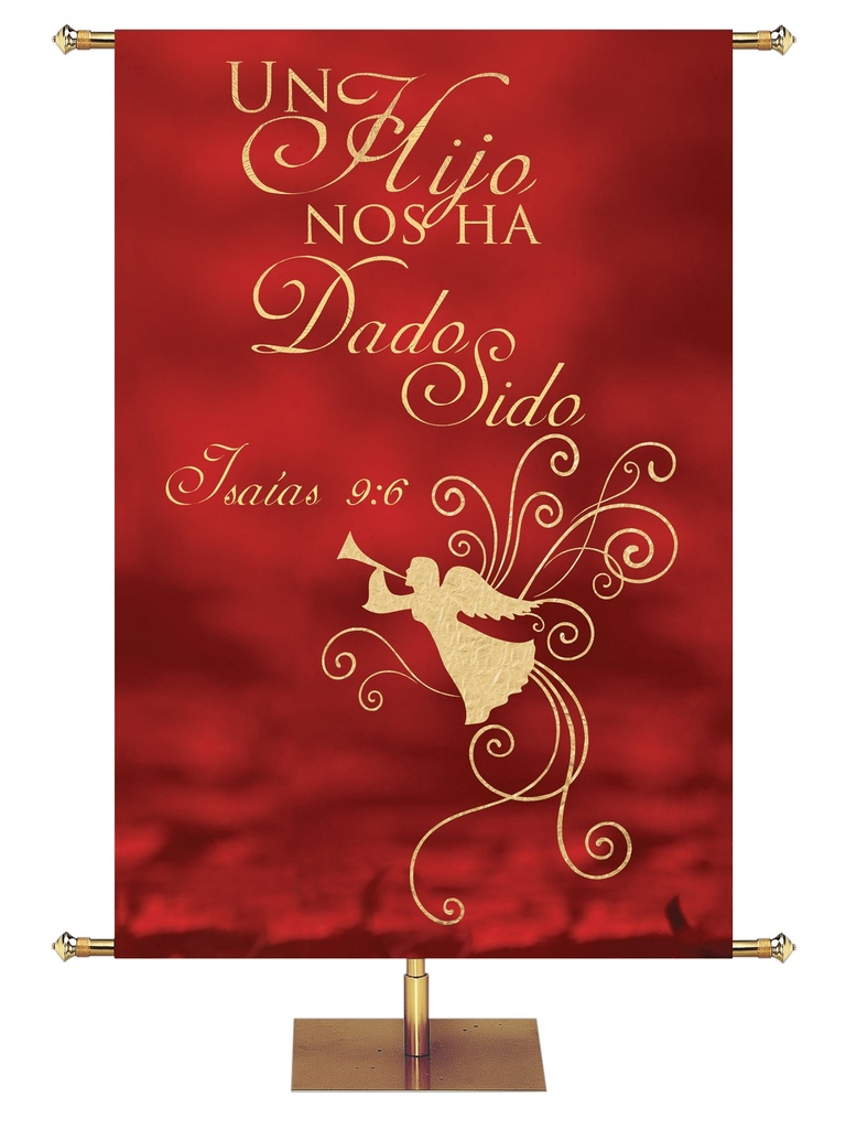 Irregular Spanish Christmas Foil A Son is Given