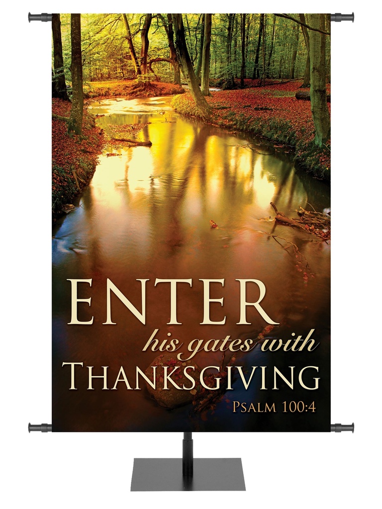 Irregular Expressions of Gratitude Background Style D Enter His Gates