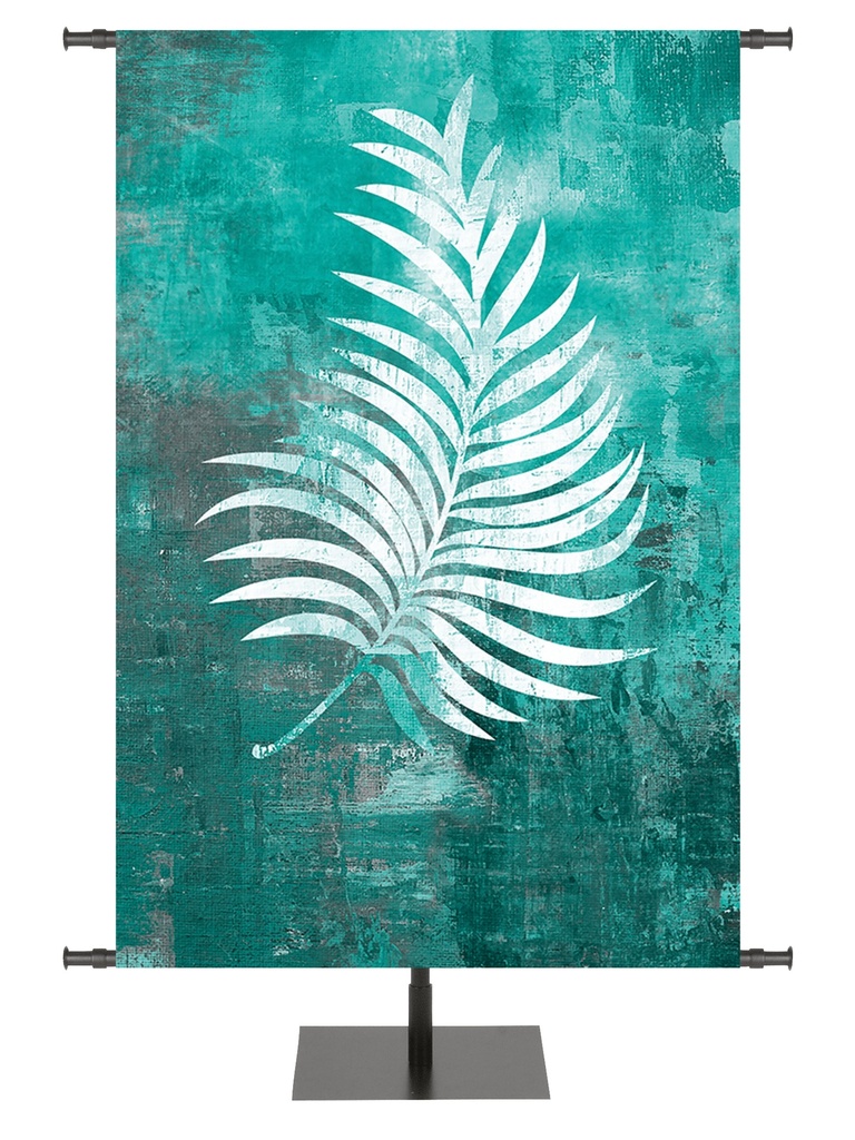 Custom Banner Brush Strokes of Easter Blessed