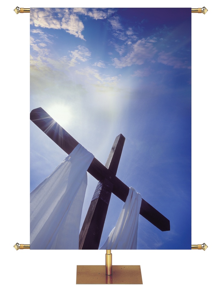 Custom Banner Colors of Easter Alleluia