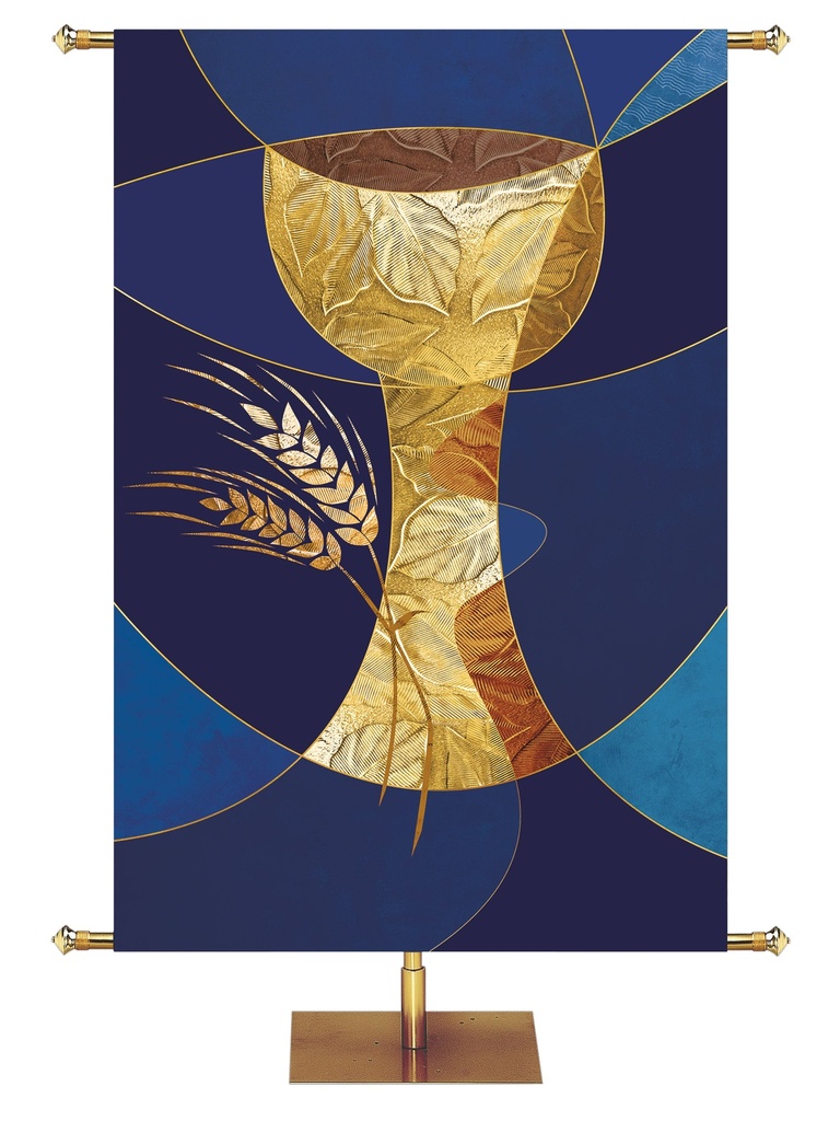 Custom Banner Communion Symbols of Worship