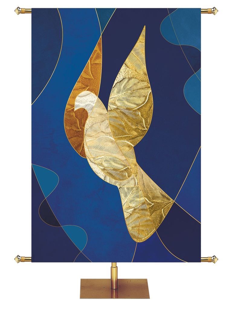 Custom Banner Dove Symbols of Worship