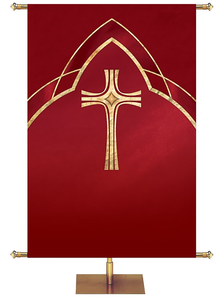 Custom Banner Eternal Emblems of Faith Resurrection and the Life