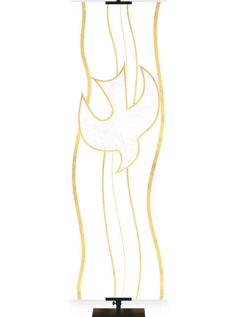 Custom Banner Experiencing God Symbols Dove Right