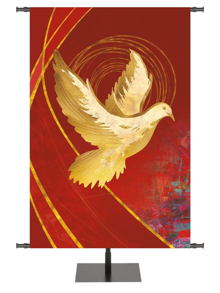 Custom Banner Graceful Liturgy Dove