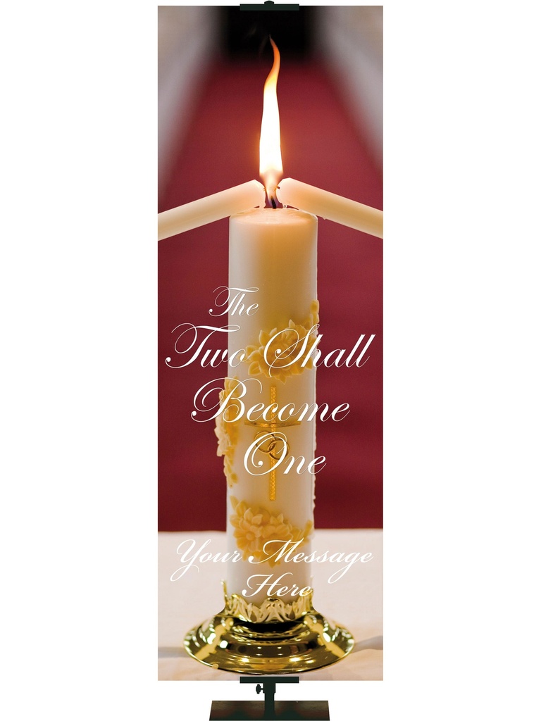 Custom Banner Wedding Banner The Unity Candle