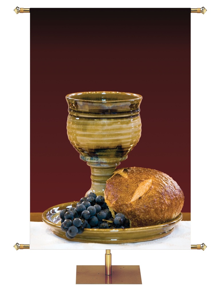 Custom Banner Communion This is My Body Style I