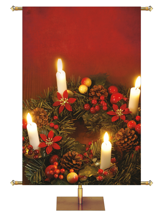 Custom Banner Colors of Christmas His Dwelling Among Us
