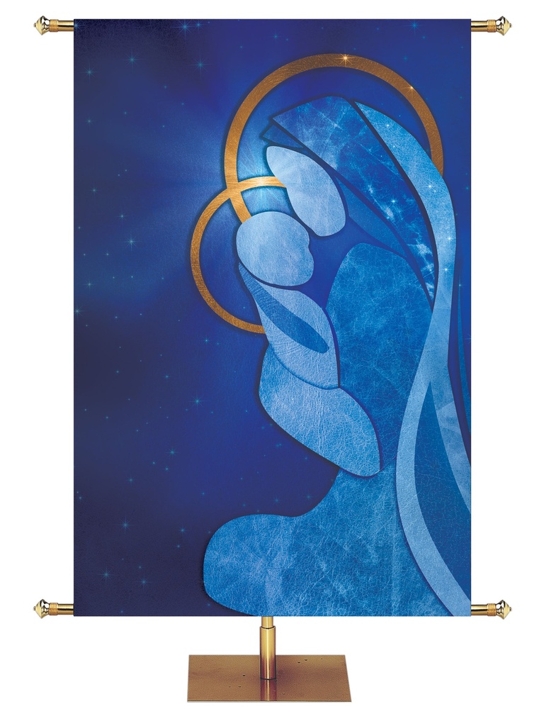 Custom Banner Noel Nativity Christ the Lord