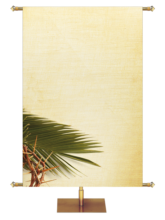 Custom Banner Rustic Easter Hosanna