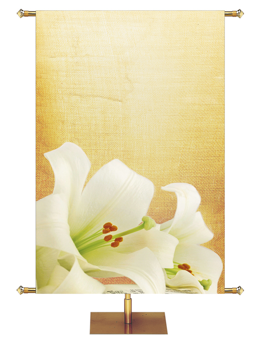 Custom Banner Rustic Easter He Is Risen