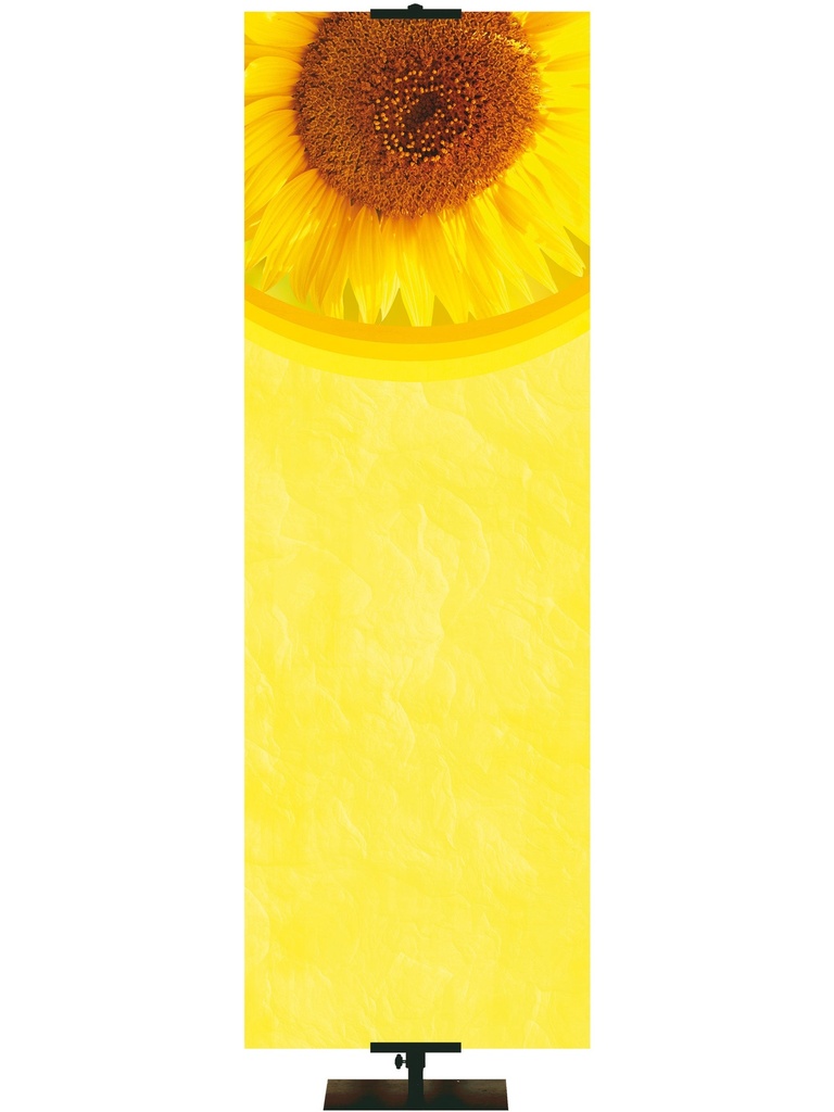 Custom Banner Welcome Sunflower