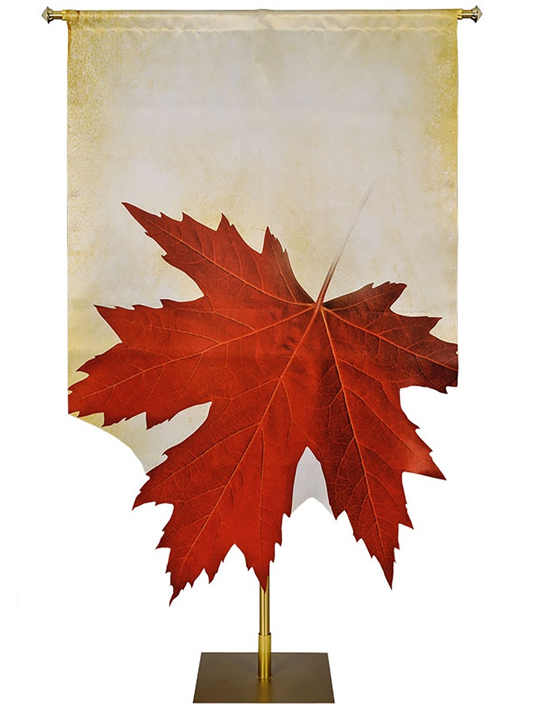 Custom Banner Autumn Contours His Love Endures