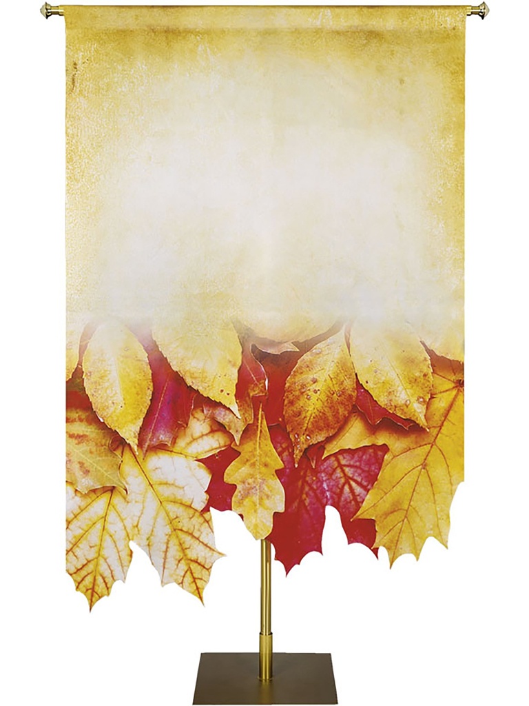 Custom Banner Autumn Contours Rejoice In The Lord