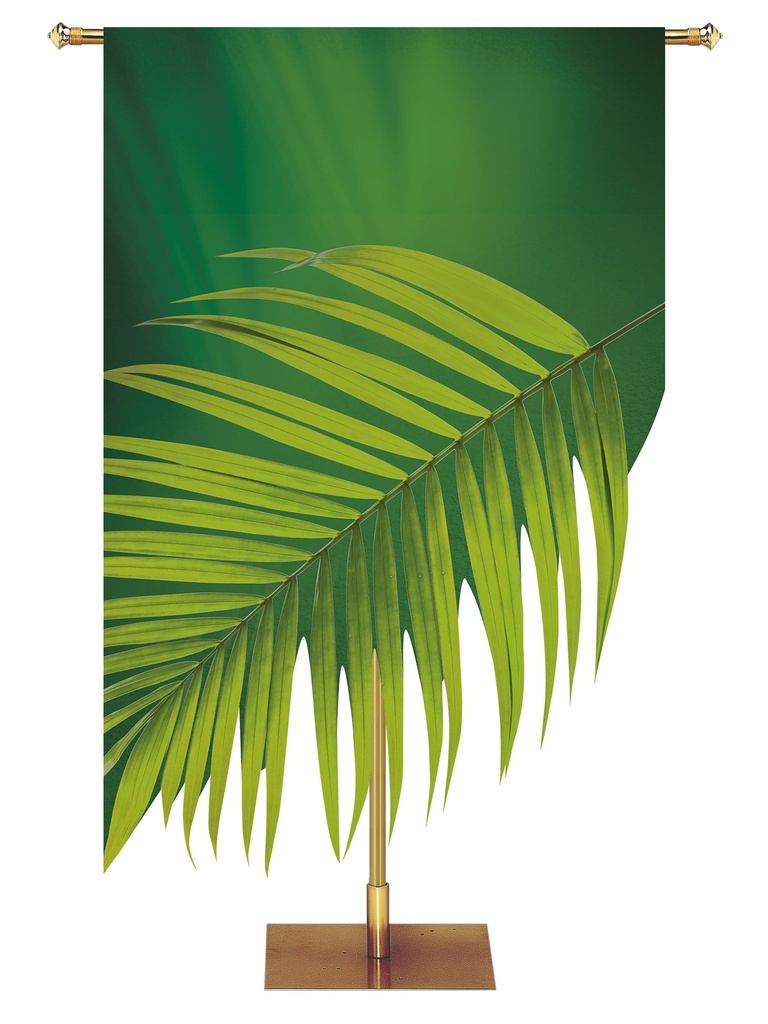 Custom Banner Contours of Easter Hosanna Palm